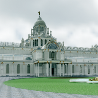 Voorzijde virtuele Paleis voor Volksvlijt
